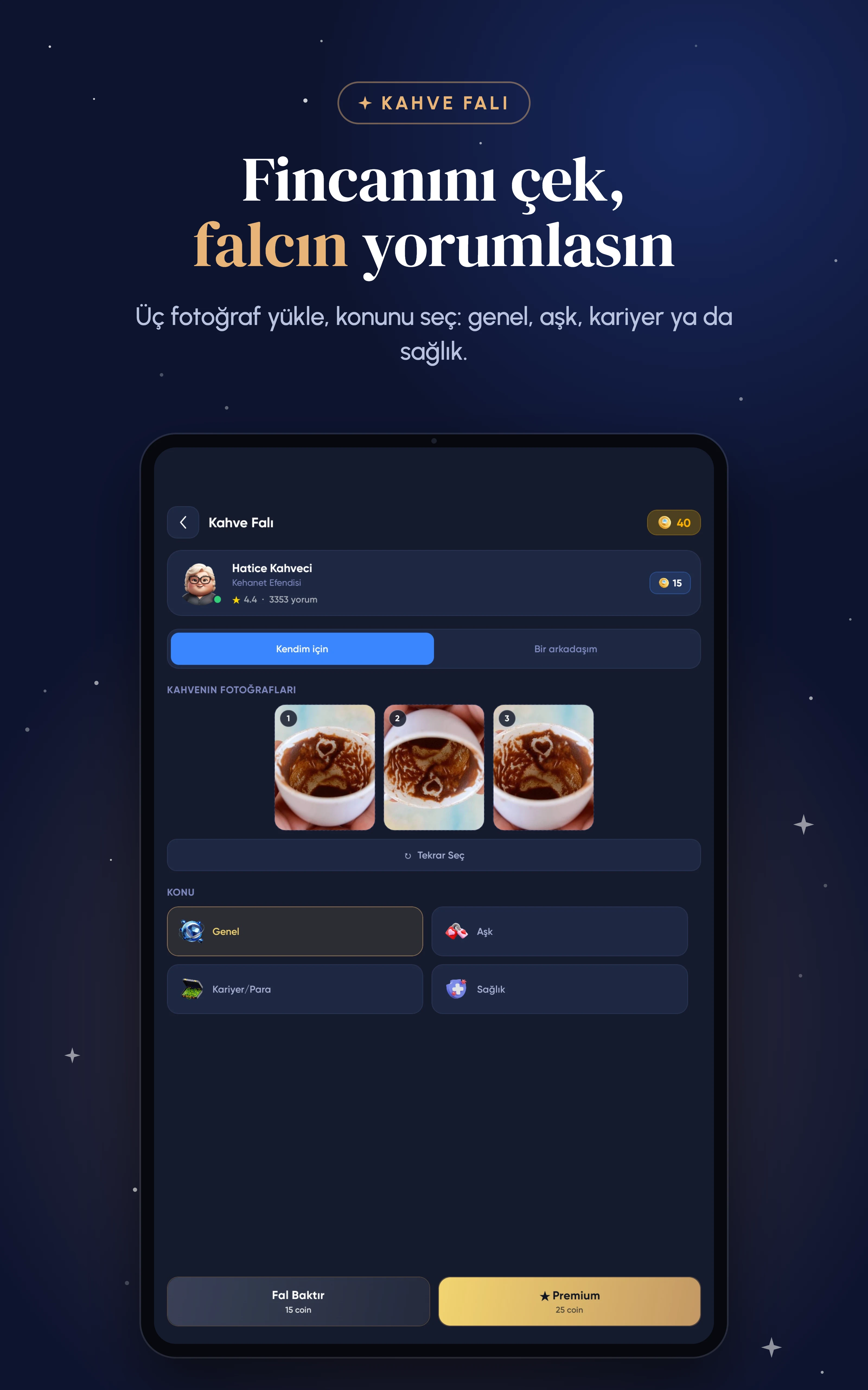 Faladdin - Kahve Falı Tarot screenshot