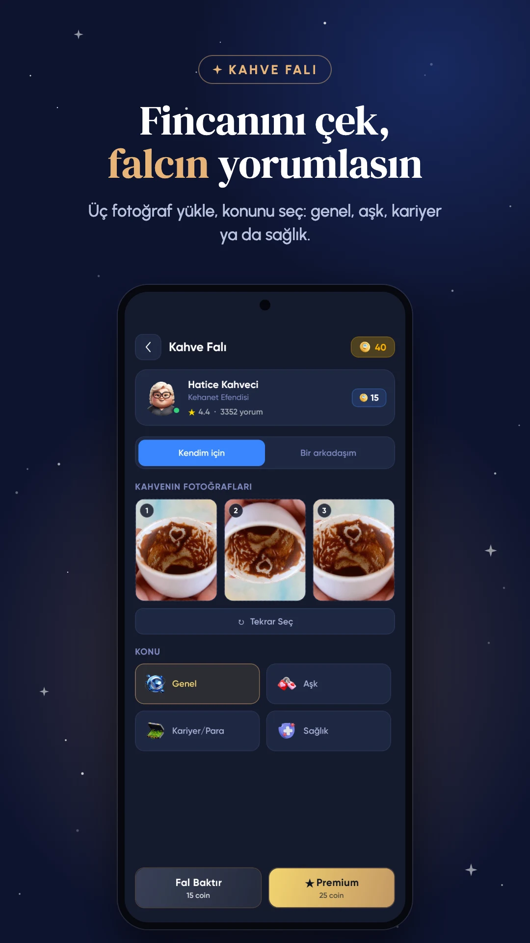 Faladdin - Kahve Falı Tarot screenshot